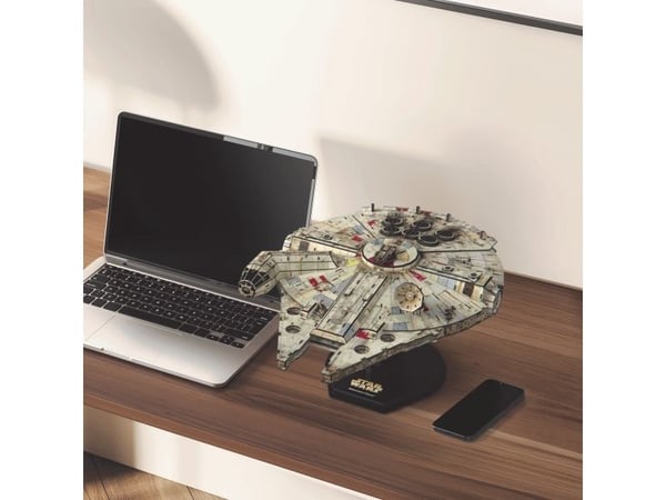 4D Build FDP FAP SW Millenium Falcon GML, Byggesett, 12 år, 223 stykker, 1,18 kg