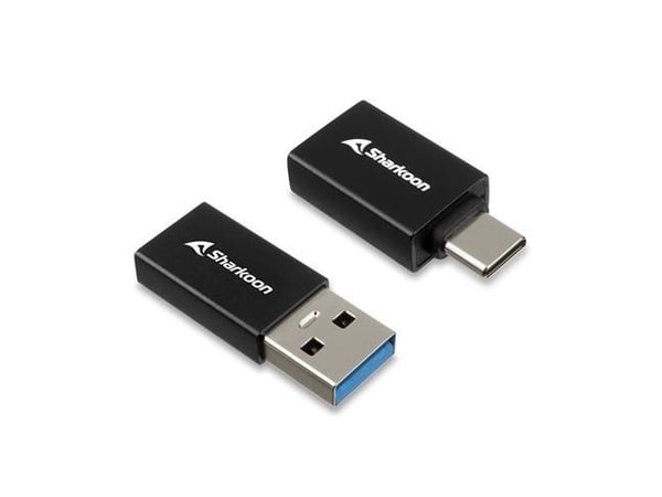 Sharkoon OfficePal - USB-adaptersats - upp till 5 Gbps dataöverföringshastighet