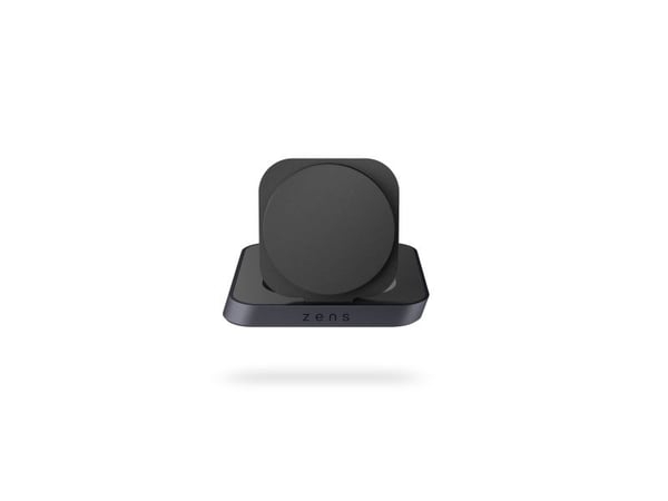 ZENS Nightstand Charger - Trådløst ladestativ + AC-strømadapter - 15 watt - Apple Fast Charge