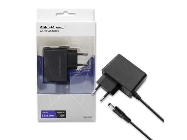 Qoltec 52402, Maksupäätetulostin, Sisätila, 220 - 240 V, 50 - 60 Hz, 12 W, 12 V