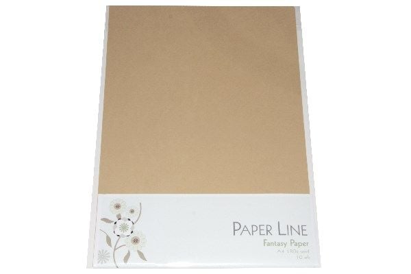 Vestergaar: Fantasy kartong 180 g A4 10 stk. sand i pakke