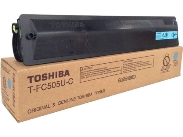 Toshiba T-FC505E alkuperäinen syaani väriaine (6AJ00000135)
