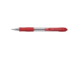 Pilot Supergrip Neon XS, red, Rød, Rød, Clip-on retractable ballpoint pen, Fint, Rund, 0,7 mm