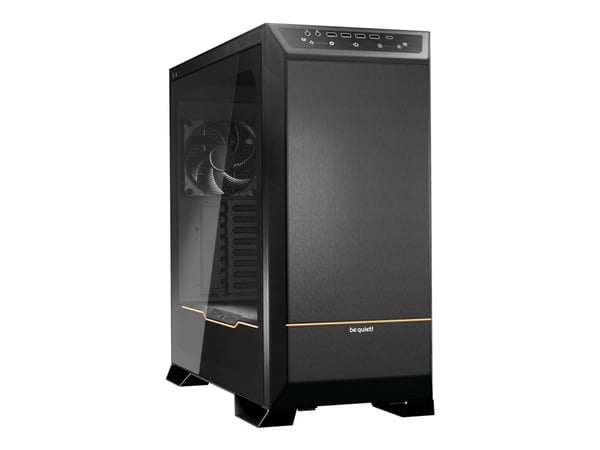 be quiet! Dark Base Pro 901 - FT - ATX - sidepanel med vindu (herdet glass) - ingen strømforsyning (ATX / PS/2) - svart - USB/lyd