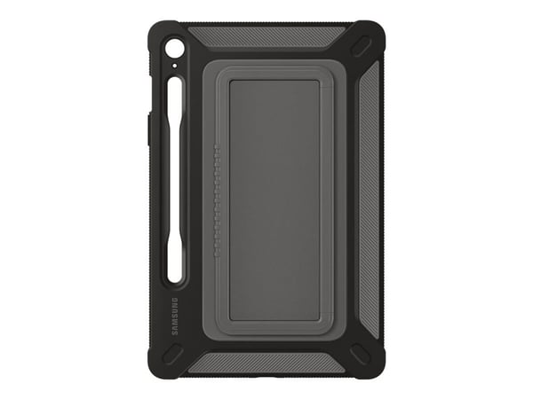 Samsung EF-RX510 - Baksidedeksel for nettbrett - robust - utendørs - titan - for Galaxy Tab S9 FE