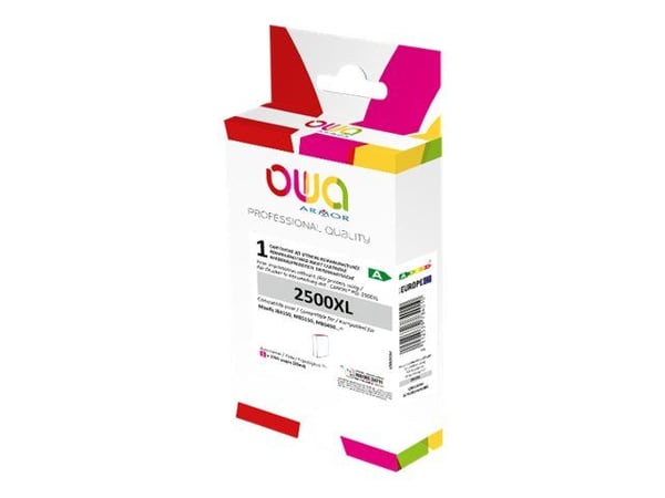 OWA - 20 ml - magenta - kompatibel - Genproduceret - blækpatron (alternativ til: Canon PGI-2500XL M) - for Canon MAXIFY iB4050, iB4150, MB5050, MB5...