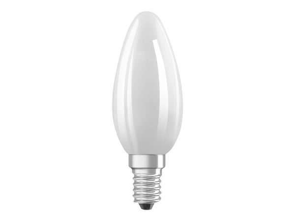OSRAM PARATHOM - LED-lyspære - mattslipt finish - E14 - 5.5 W (ekvivalent 60 W) - klasse D - varmt hvitt lys - 2700 K