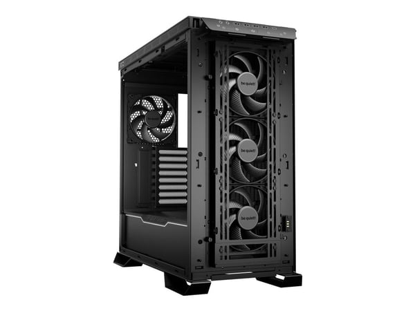 be quiet! Dark Base Pro 901 - FT - ATX - sidepanel med vindu (herdet glass) - ingen strømforsyning (ATX / PS/2) - svart - USB/lyd