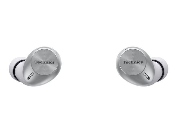Technics EAH-AZ40M2 - True wireless-hodetelefoner med mikrofon - i øret - Bluetooth - aktiv støydemping - sølv