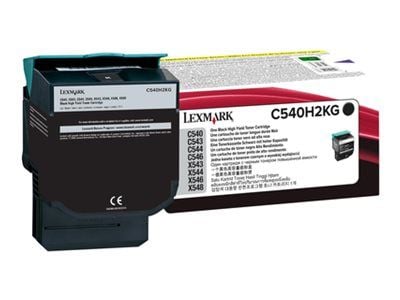 Lexmark C540H2KG, 2500 sivua, Musta, 1 kpl