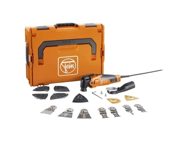 Fein MM 500 PLUS CE sett 72296775000 multifunksjonelt verktøy inkl. koffert, med tilbehør 350 W (72296775000)