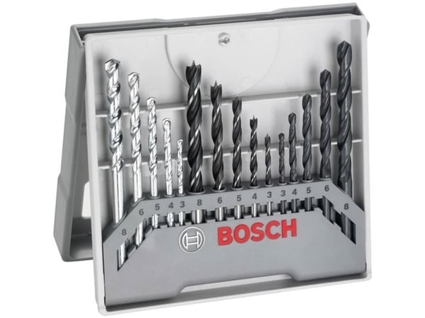 Bosch BORSÆT TRÆ/STEN/MET PRO 15 DELE