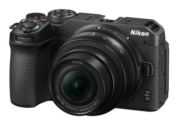Nikon Z 30 Kit 12-28mm, 20,9 MP, 5568 x 3712 piksler, CMOS, 4K Ultra HD, Berøringsskjerm, Sort