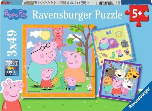 Ravensburger Peppa Pig 05579, 49 stykker, Tegneserier, 5 år