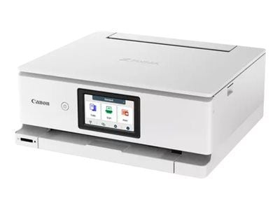 Canon PIXMA TS8751, Mustesuihku, Väritulostus, 4800 x 1200 DPI, Värikopiointi, A4, Valkoinen