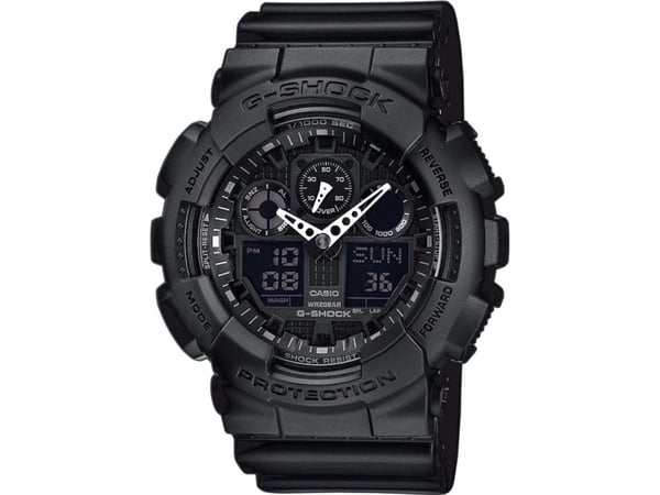 Casio GA-100-1A1ER, Vanntett, Quartz