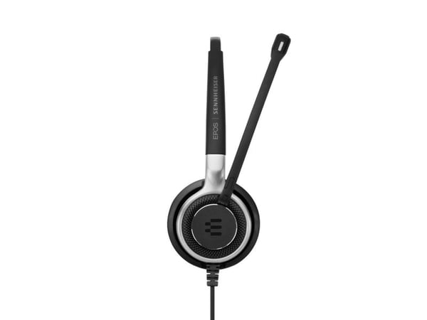 EPOS IMPACT SC 660 USB ML - Kuulokkeet - på øret - kabling - USB - sort, sølv
