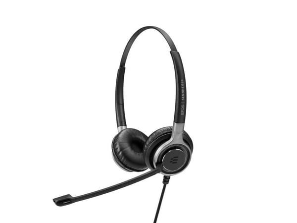 EPOS IMPACT SC 660 USB ML - Kuulokkeet - på øret - kabling - USB - sort, sølv