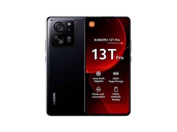 Xiaomi 13T Pro - 5G pekskärmsmobil - dual-SIM - RAM 12 GB / Internminne 512 GB - OLED display - 6.67" - 2712 x 1220 pixlar (144 Hz) - 3 st. bakre k...