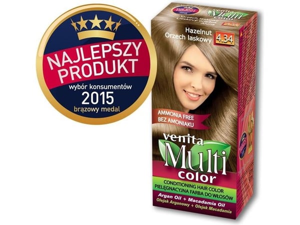 Venita ammoniakkia vapaa Multi Color 4.34 hasselpähkinä