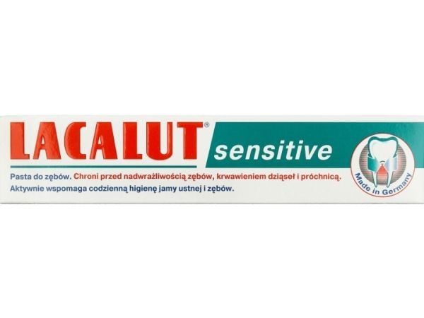 Lacalut Sensitive tannkrem for sensitive tenner 75 ml
