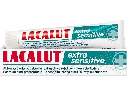 LABOVITAL .LACALUT tandkräm 75 ml SENSITIVE EXTRA&