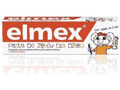 ELMEX Tannkrem for barn 50ml. 0-6 ÅR&