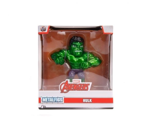 Jada Toys Marvel 4" Hulk Figure, Samlerobjekt actionfigur, Film og TV-serier, 222 g
