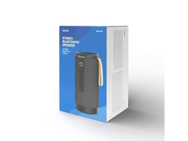 SAVIO BS-033 Bluetooth STEREO-kaiutin, 2x5W musta, AUX, SD, TWS