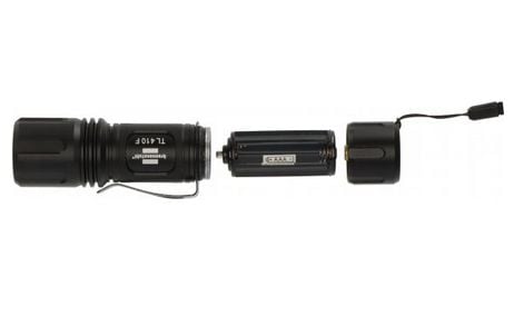 Brennenstuhl 1173750004, Lommelykt, Sort, Aluminium, IP44, LED, 1 lamper