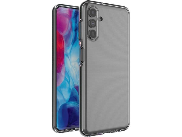 Spring Case gel-deksel med farget ramme til Samsung Galaxy A13 5G - svart