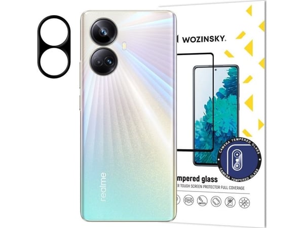 Wozinsky herdet fullstendig kamerglass til Realme 10 Pro+ (9H)