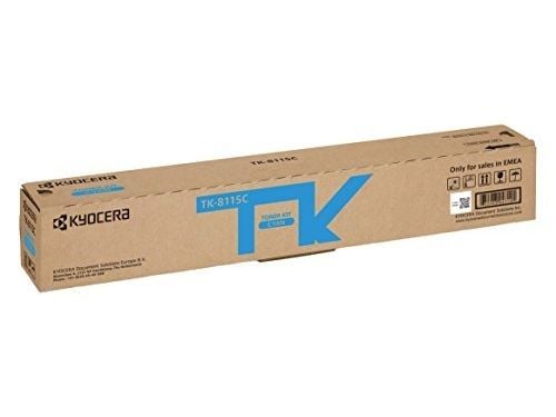 Kyocera TK 8115C - Cyan - original - tonerkassett - för ECOSYS M8124cidn, M8124cidn/KL3, M8130cidn, M8130cidn/KL2, M8130cidn/KL3