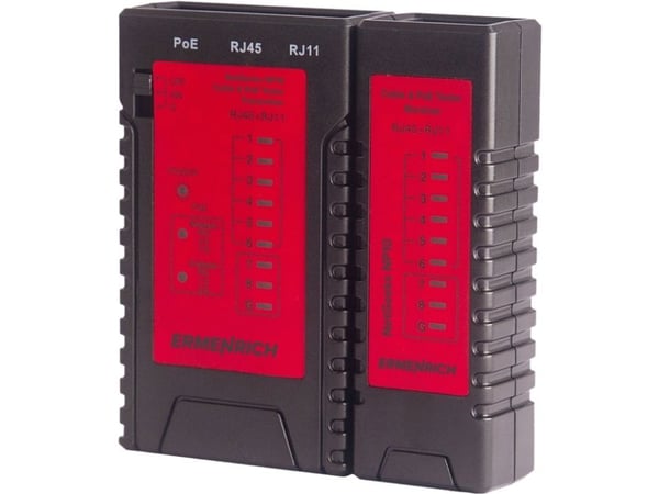 Ermenrich NetGeeks NP10 kabel- og PoE-tester