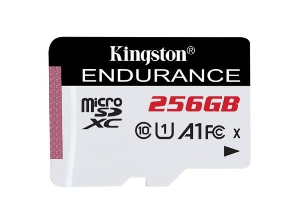 Kingston High Endurance - Flashminnekort - 256 GB - A1 / UHS-I U1 / Class10 - microSDXC UHS-I U1
