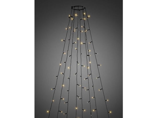 Konstsmide 6521-870, Garland, Plast, Svart, 0,4 m