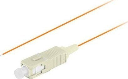 Lanberg - Pigtail - SC/UPC-multiläge (hane) - 2 m - 0.9 mm - fiberoptisk - 50/125 mikron - OM2 - halogenfri, lätt stripkonstruktion - orange