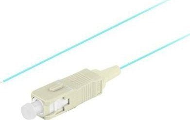 Lanberg - Rottehale - SC/UPC multimode - 2 m. - 0,9 mm - fiberoptik - 50 / 125 my - OM3 - halogeenifri, helppo nauharakenne - turkis