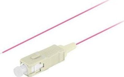VALOKUITU PIGTAIL MM SC/UPC OM4 EASY STRIP 50/125 2M VIOLET LANBERG