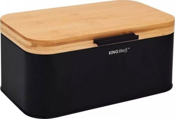 Brødboks KingHoff i bambus og stål (KH-1735) Brødboks KingHoff i bambus og stål (KH-1735)