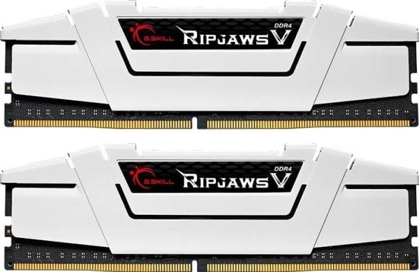G.Skill Ripjaws V - DDR4 - sett - 32 GB: 2 x 16 GB - DIMM 288-pin - 3600 MT/s / PC4-28800 - CL18 - 1.35 V - ikke-bufret - ikke-ECC
