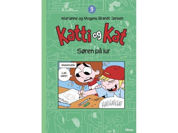 Katti og Kat 3, Grønn Lese­klubb | Marianne Brandt Jensen; Mogens Brandt Jensen | Språk: Dansk