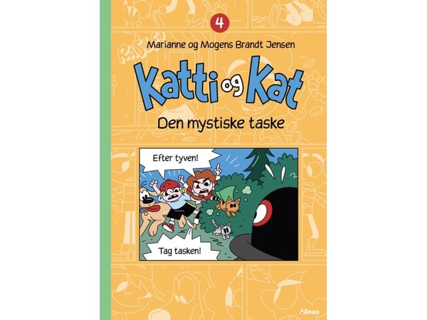 Katti og Kat 4, Grønn leseklubb | Marianne Brandt Jensen; Mogens Brandt Jensen | Språk: Dansk