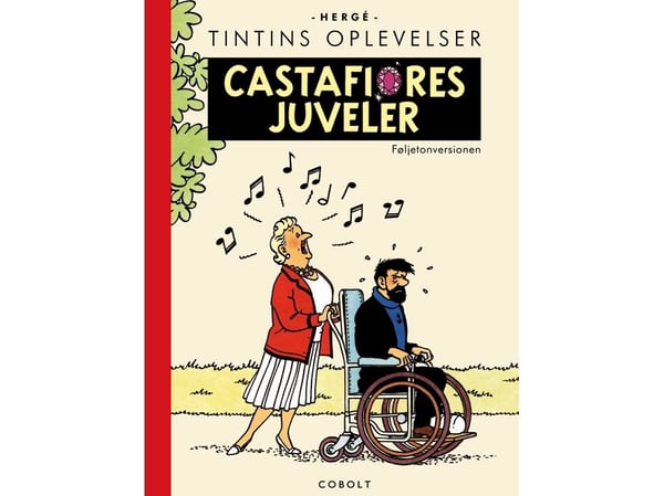Tintin: Castafiores juveler – føljetongutgaven fra 1961–62 | Hergé | Språk: Dansk