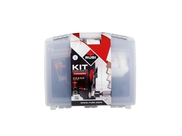 RUBI 50903, Drill, Drill bit set, Sort, Grå, Rød, Ø 3/4”, 1 1/8”, 1 3/8”, 1 3/4", 2” / 2 1/2” (Ø 20, 28, 35, 43, 50, 65 mm)