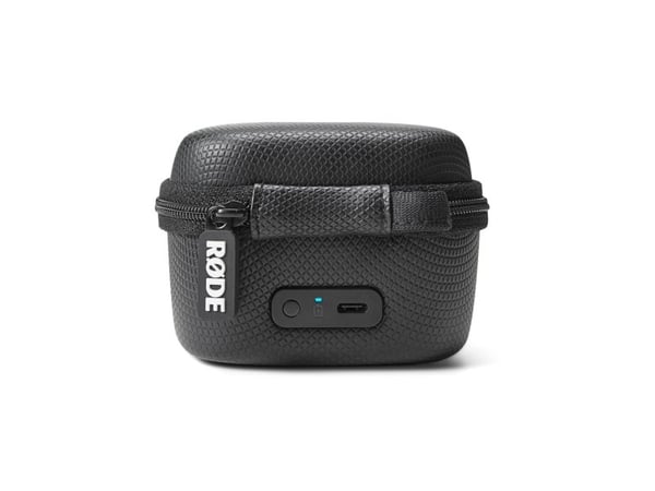 Punainen Wireless GO II -latauslaatikko