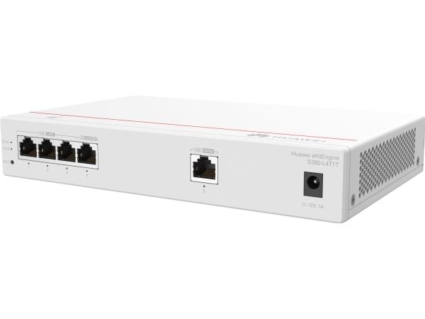 Huawei eKitEngine S380-L4T1T - Switch - Styrt - 4 x 10/100/1000 - rackmonterbar