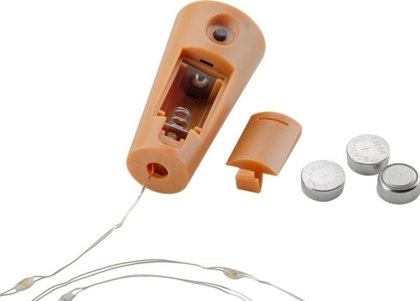 Goobay 57866, Kjede, Lysebrun, Sølv, Kopper, Polyvinylklorid (PVC), IP20, WEEE, CE, 10 ampuller