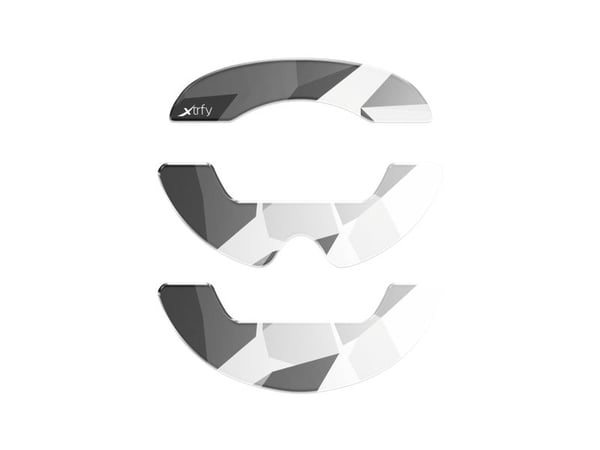 Xtrfy Glass Skøyter M42 - hiiren tassut, Litus White