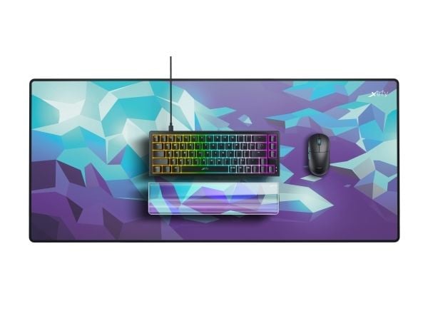 CHERRY XTRFY WR5 - Håndleddsstøtte for tastatur - kompakt - litus blue